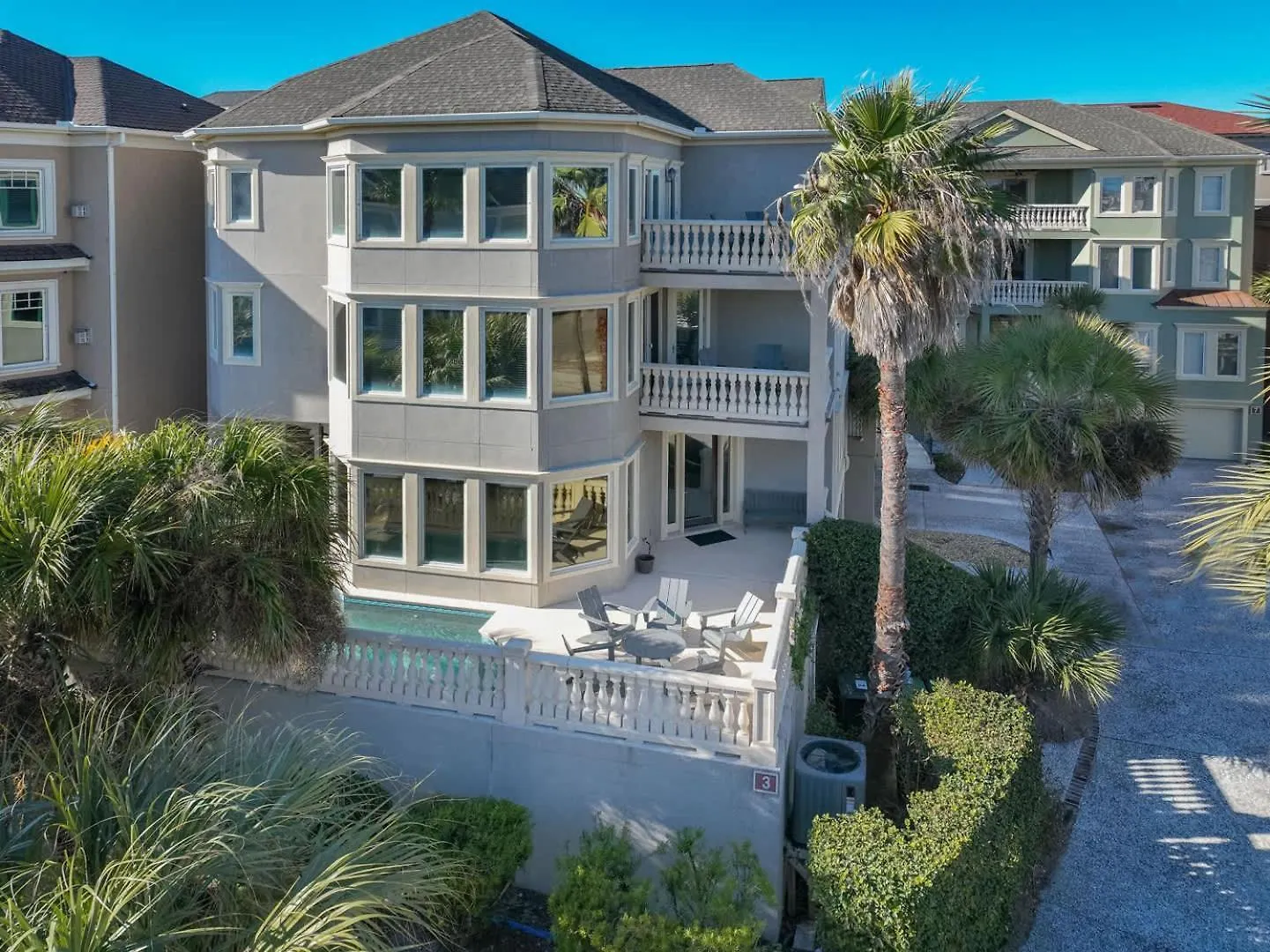 Luxury 7Br W Ocean Views & Private Pool Villa Hilton Head Island